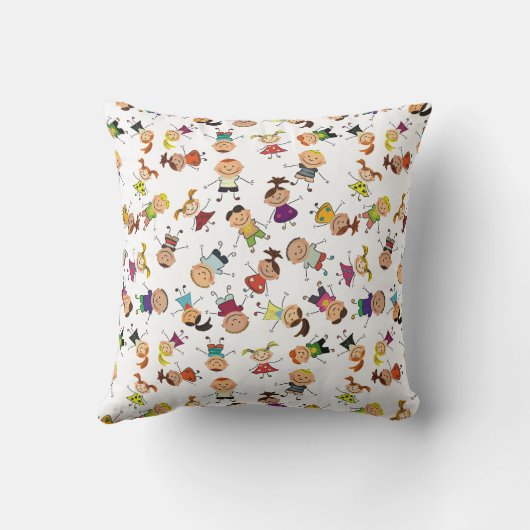 Hand in hand Kinder Sierkussen (Achterkant)