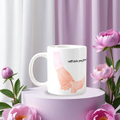 Hand in Hand Love Art - Ouder & Kind Holding Hand Grote Koffiekop