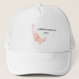 Hand in Hand Love Art - Ouder & Kind Holding Hand Trucker Pet