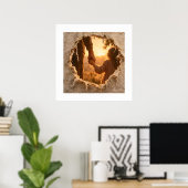 Hand in Hand Poster (Thuiskantoor)