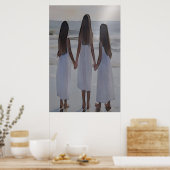 Hand in hand poster (Keuken)