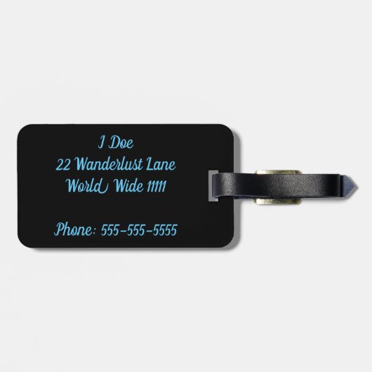 Hand in hand We zien het Bagagelabel van de wereld (Achterkant horizontaal)