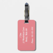 Hand in hand We zien het Bagagelabel van de wereld (Achterkant verticaal)