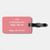 Hand in hand We zien het Bagagelabel van de wereld (Achterkant horizontaal)