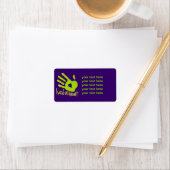 hand in hart etiket (Insitu)