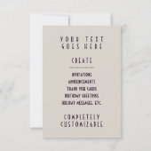 hand in hart kaart (Achterkant)