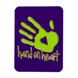 hand in hart magneet