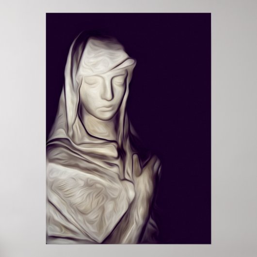 hand in hart poster (Voorkant)