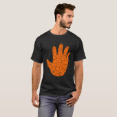 Hand in nood t-shirt (Voorkant volledig)