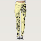 Hand Inked Designer Leggings (Voorkant)