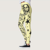 Hand Inked Designer Leggings (Links)