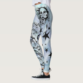 Hand Inked Designer Leggings
