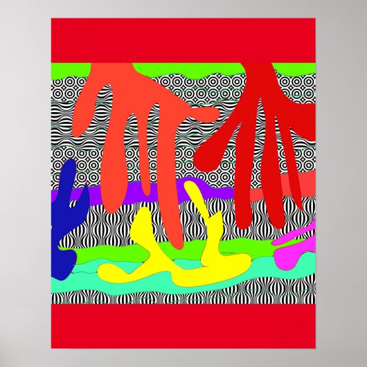 Hand Jive Poster Print (Voorkant)