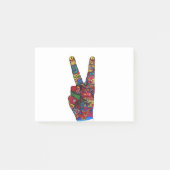 Hand Kunst Post-it® Notes (Voorkant)
