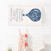Hand Letter Marine Hete Luchtballon Bruiloft Welko Spandoek (Insitu)