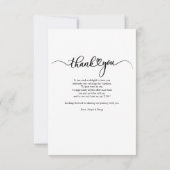 Hand-Lettered de Foto van de Weddenschap van het M Notitiekaartje (Achterkant)