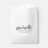 Hand Lettered Favor Bag Bedankzakje (Voorkant)