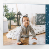 Hand Lettered Glory | Multifoto Drieluik Wenskaart (Binnenzijde eerst)