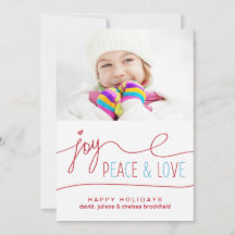 Hand Lettered Joy Foto