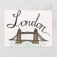 Hand Lettered London Bridge