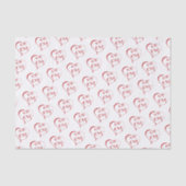 Hand Lettered Love Heart in Red Tissuepapier (Voorkant)