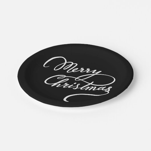 HAND-LETTERED MERRY CHRISTMAS | PARTIJ BORD (Gekanteld)