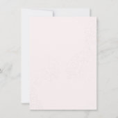 Hand Lettered Navy Hete Luchtballon Vrijgezellenfe Kaart (Achterkant)