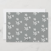 Hand Lettered Script Happy New Year Holiday Foto Feestdagenkaart (Achterkant)