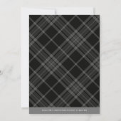 Hand Lettered Script Joy Kerstfeestdag Foto (Achterkant)