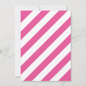 HAND LETTERED SCRIPT, zoet 16 trendy hot roze goud Kaart (Achterkant)