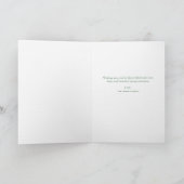 Hand-lettered vrolijk Pasen watercolor wenskaart Kaart (Binnen)