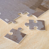 Hand-Lettered Wedding Foto Hartelijk dank Bridemai Legpuzzel (Zijkant)