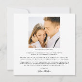 Hand Lettering Photo Square Weddenschap Hartelijk (Achterkant)