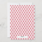 Hand Letters Happy + Feestdagen multi-fotokaart Feestdagenkaart (Achterkant)