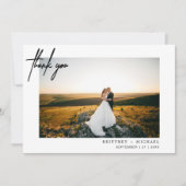 Hand-Letters moderne fotoliefhebbers en Bedankt (Voorkant)