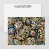 Hand Made Rocks! Briefkaart (Voorkant / Achterkant)