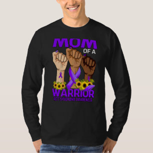 Hand Mam van een Warrior Rett Syndrome Awareness S T-shirt