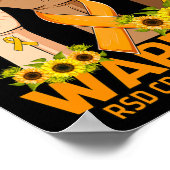 Hand Mama van een Warrior RSD Corps Awareness Sunf Poster (Hoek)