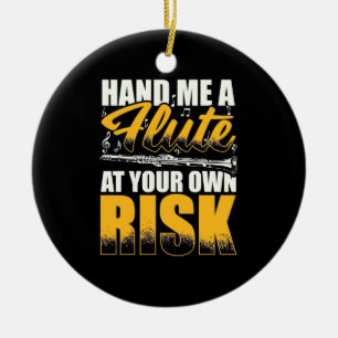 Hand Me Flutes Keramisch Ornament