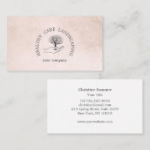 Hand met boom visitekaartje (Voorkant / Achterkant)