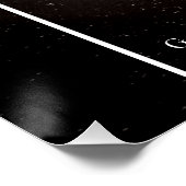 Hand met een gouden Roos Perfect Poster (Hoek)