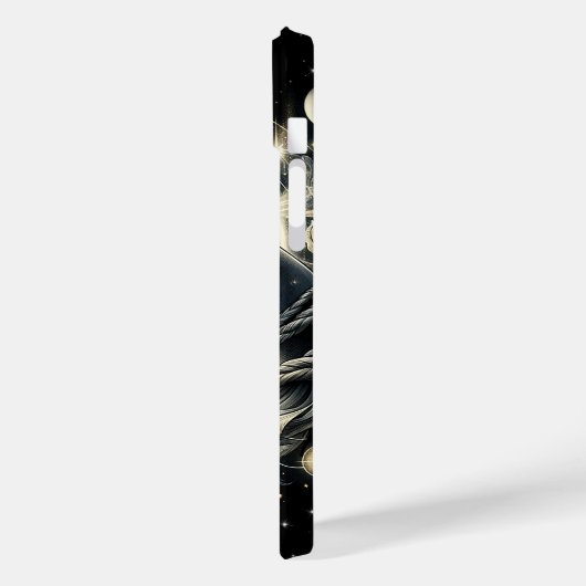 Hand met een kristal onder het maanlicht Case-Mate iPhone case (Achterkant / Links)