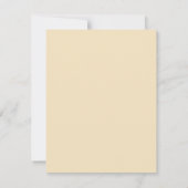 Hand met Eye Surreal Antiek Illustratie Kaart (Achterkant)