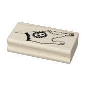  hand met Henna Design Rubber Art Stamp Rubberstempel (Stempel)