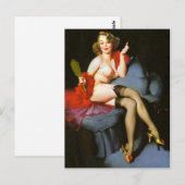 Hand Mirror pop omhoog Briefkaart (Voorkant / Achterkant)