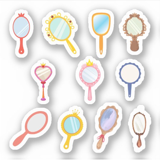 Hand Mirror Stickers (Voorkant)