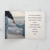 HAND n HAND DOCHTER VERJAARDAG KAART (Binnen)