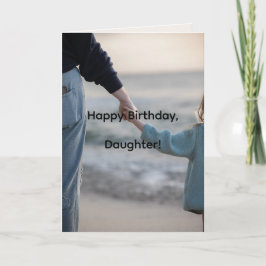 HAND n HAND DOCHTER VERJAARDAG KAART