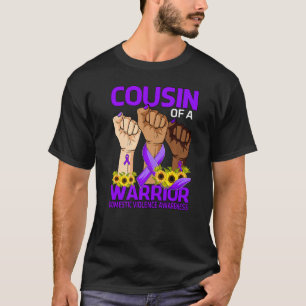 Hand-neef van een aankomende huiselijk geweld Awar T-shirt