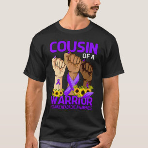 Hand-neef van een migraine-wortel Awarene T-shirt